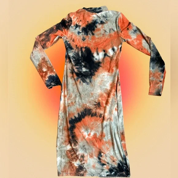 Tie Dye Mini Dress - Picture 3 of 4